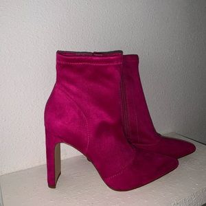 Hot pink Jessica Simpson booties